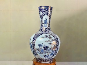 Bình tỏi men màu Bách Nhi Bách Phúc