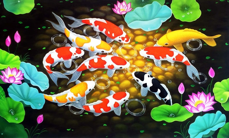 Ý nghĩa họa tiết Cửu ngư quần hội